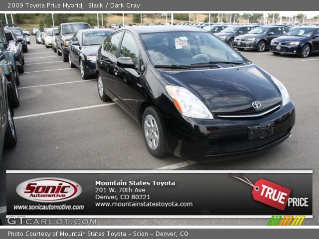 2009 Toyota Prius Hybrid in Black