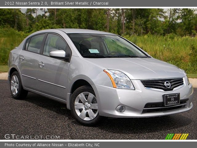 2012 Nissan Sentra 2.0 in Brilliant Silver Metallic