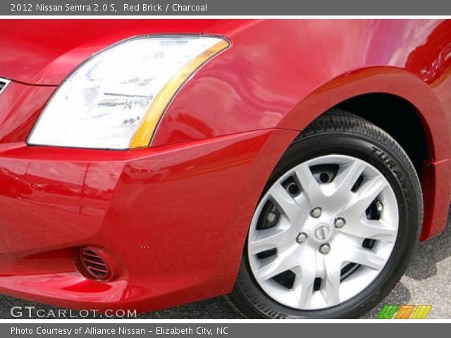 2012 Nissan Sentra 2.0 S in Red Brick