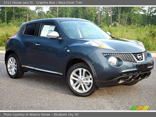 2012 Nissan juke graphite blue #6