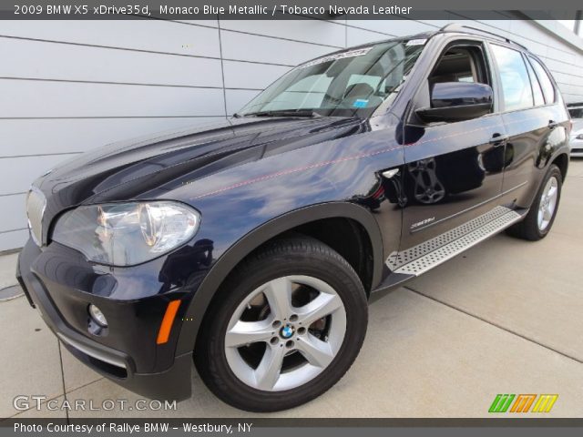2009 BMW X5 xDrive35d in Monaco Blue Metallic