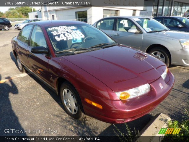 2002 Saturn S Series SL1 Sedan in Cranberry