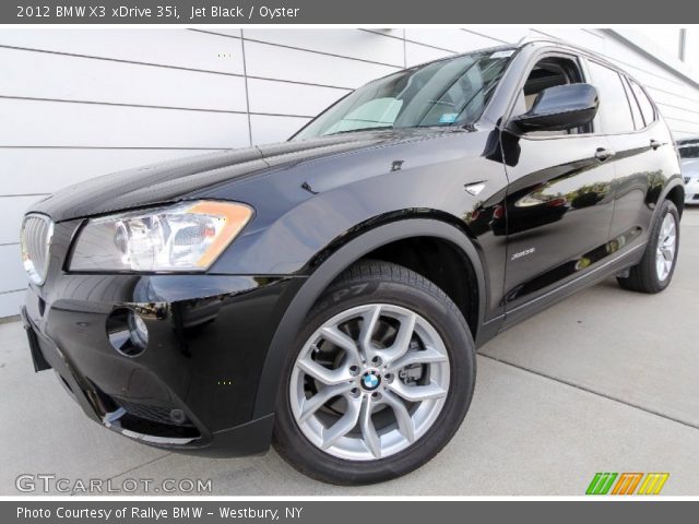 2012 BMW X3 xDrive 35i in Jet Black