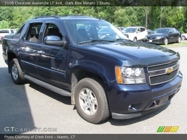 2008 Chevrolet Avalanche LT 4x4 in Dark Blue Metallic