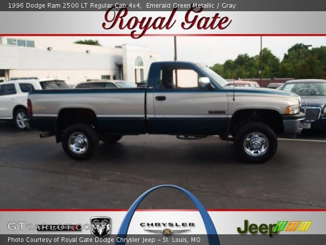 1996 Dodge Ram 2500 LT Regular Cab 4x4 in Emerald Green Metallic