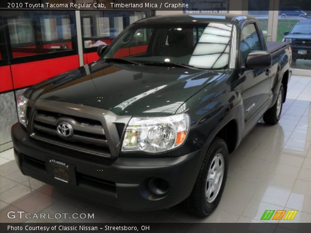 2010 Toyota Tacoma Regular Cab in Timberland Mica