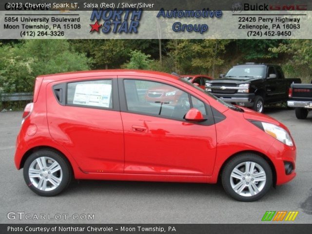 2013 Chevrolet Spark LT in Salsa (Red)