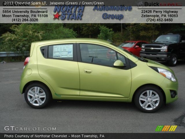 2013 Chevrolet Spark LT in Jalapeno (Green)