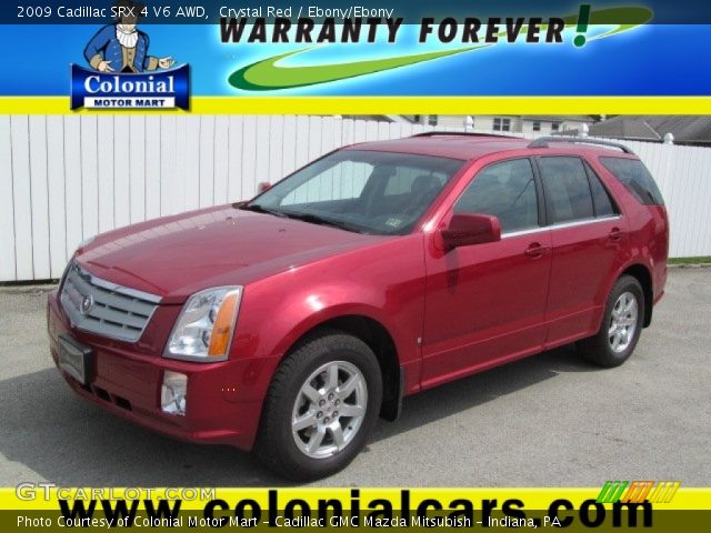 2009 Cadillac SRX 4 V6 AWD in Crystal Red