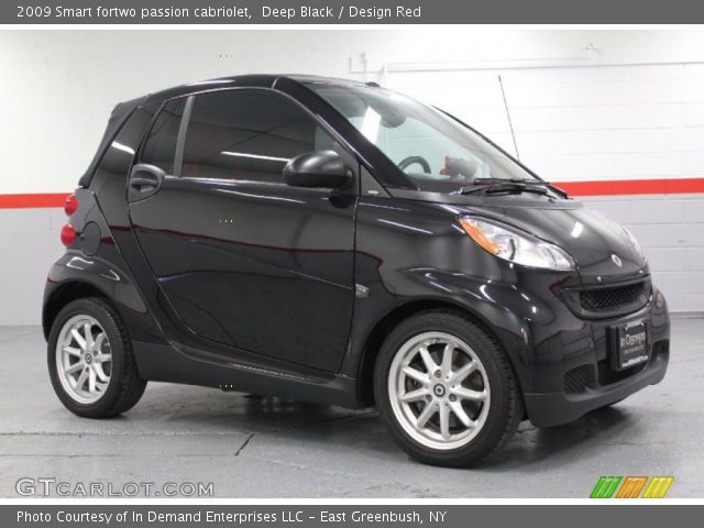 2009 Smart fortwo passion cabriolet in Deep Black