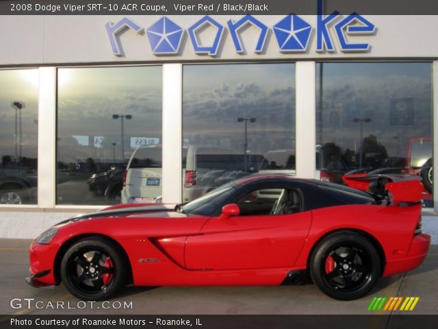 2008 Dodge Viper SRT-10 ACR Coupe in Viper Red