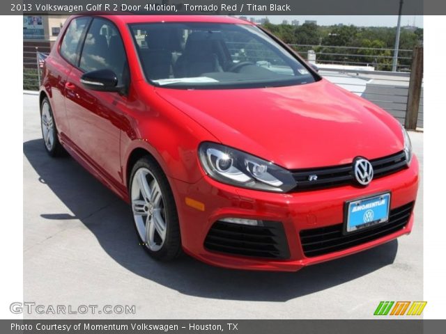 2013 Volkswagen Golf R 2 Door 4Motion in Tornado Red