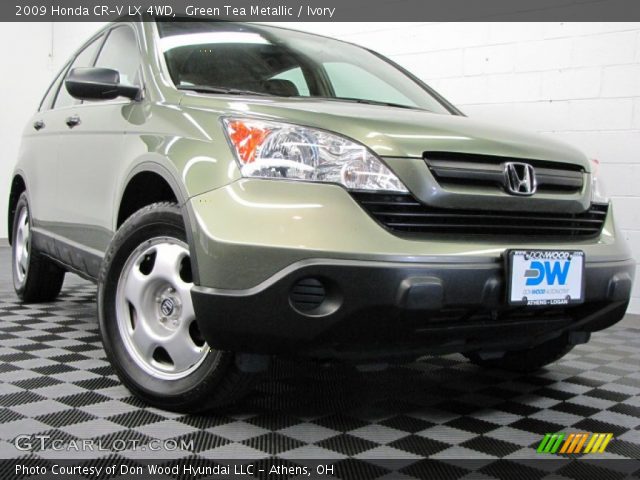 2009 Honda CR-V LX 4WD in Green Tea Metallic