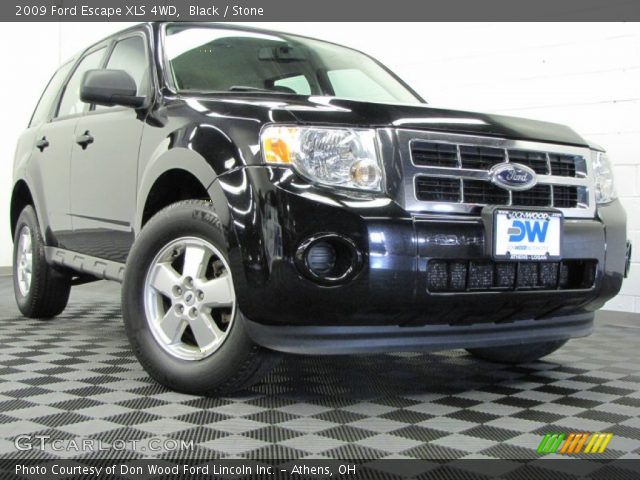 2009 Ford Escape XLS 4WD in Black