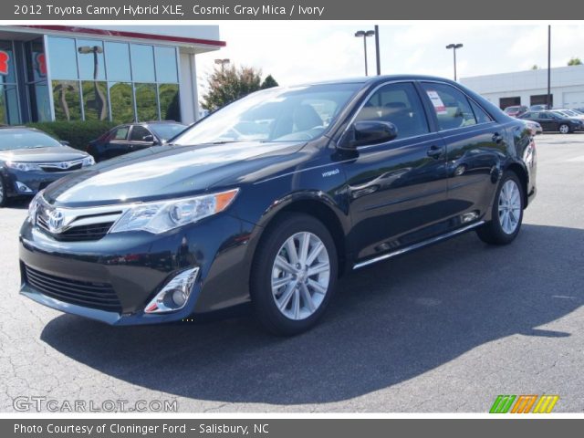 2012 Toyota Camry Hybrid XLE in Cosmic Gray Mica