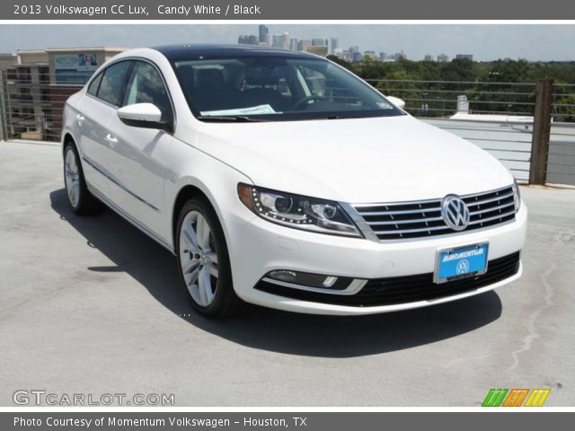 2013 Volkswagen CC Lux in Candy White