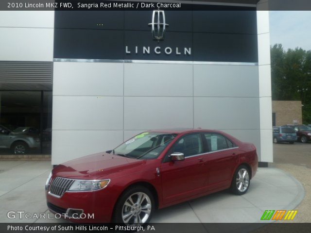2010 Lincoln MKZ FWD in Sangria Red Metallic