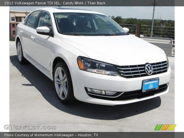 2013 Volkswagen Passat TDI SEL in Candy White