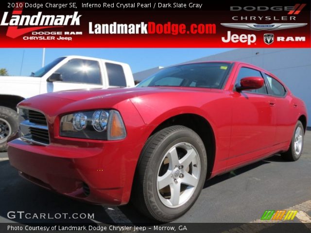 2010 Dodge Charger SE in Inferno Red Crystal Pearl