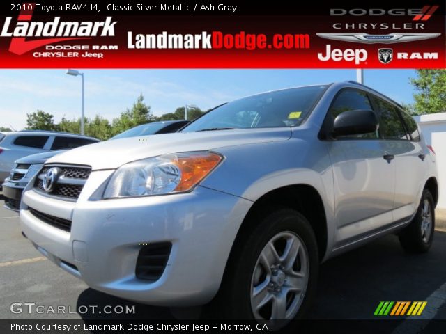 2010 Toyota RAV4 I4 in Classic Silver Metallic