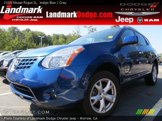 2010 Nissan Rogue SL in Indigo Blue