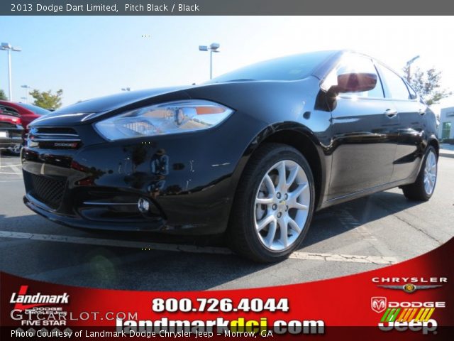 2013 Dodge Dart Limited in Pitch Black