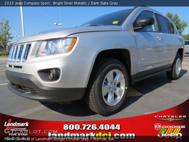 2013 Jeep Compass Sport in Bright Silver Metallic