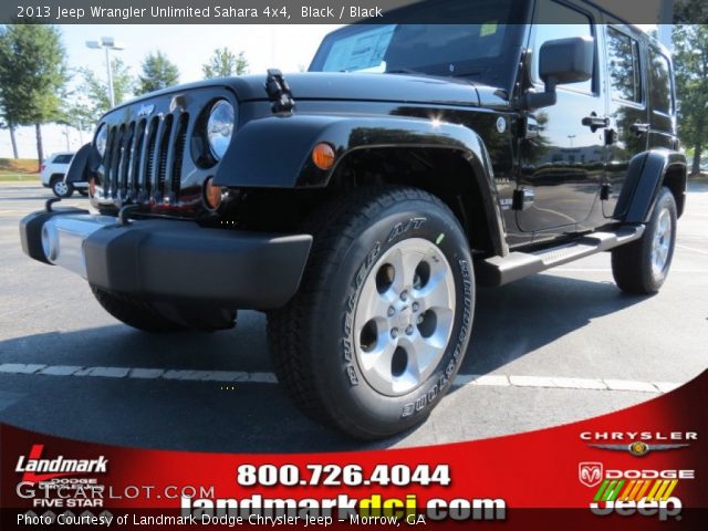 2013 Jeep Wrangler Unlimited Sahara 4x4 in Black