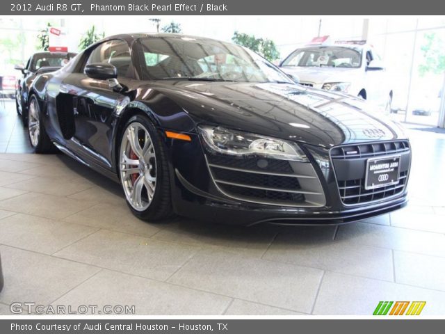 2012 Audi R8 GT in Phantom Black Pearl Effect