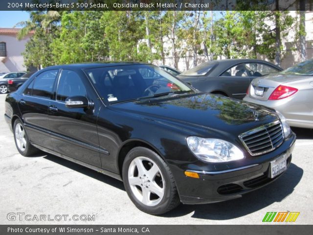 2004 Mercedes-Benz S 500 Sedan in Obsidian Black Metallic
