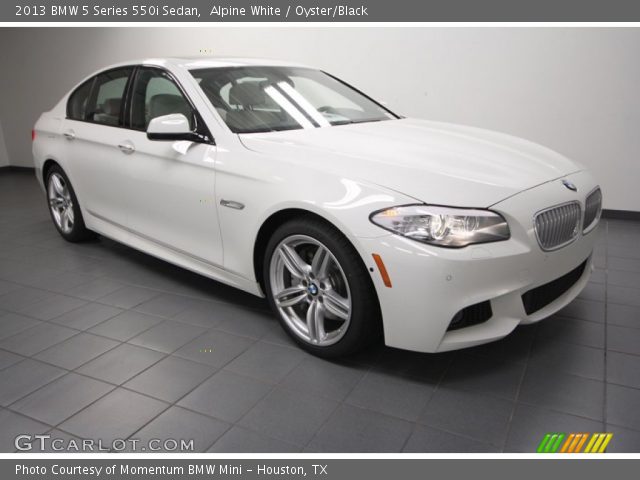 2013 BMW 5 Series 550i Sedan in Alpine White
