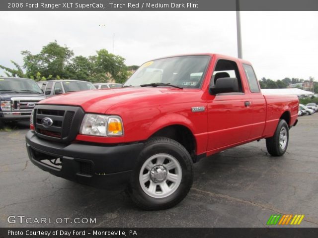 2006 Ford Ranger XLT SuperCab in Torch Red