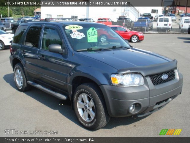 2006 Ford Escape XLT 4WD in Norsea Blue Metallic