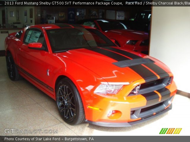 2013 Ford Mustang Shelby GT500 SVT Performance Package Coupe in Race Red