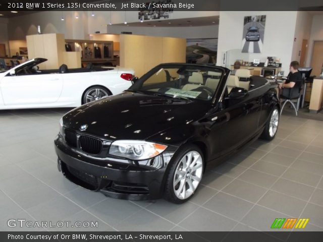 2012 BMW 1 Series 135i Convertible in Jet Black