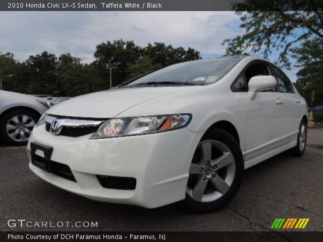 2010 Honda Civic LX-S Sedan in Taffeta White