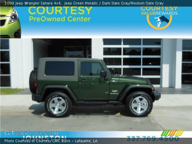 2009 Jeep Wrangler Sahara 4x4 in Jeep Green Metallic