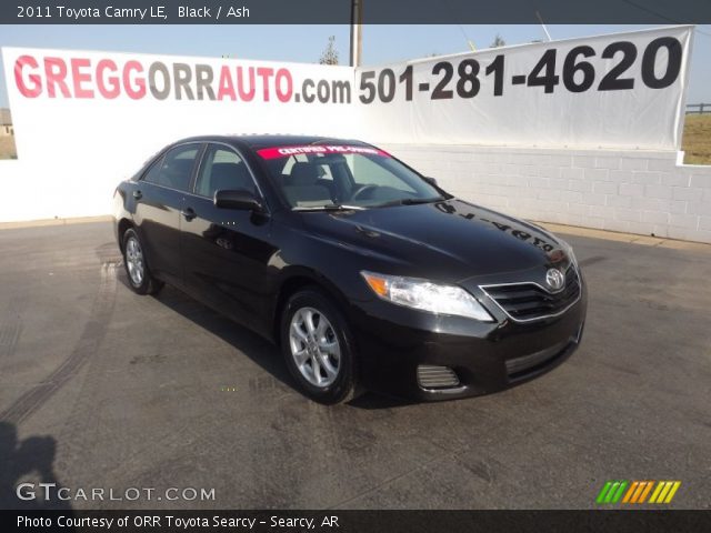 2011 Toyota Camry LE in Black