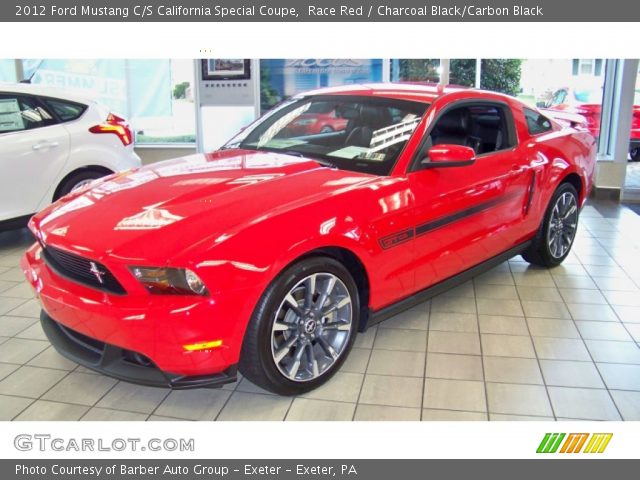 2012 Ford Mustang C/S California Special Coupe in Race Red