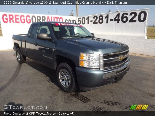 2009 Chevrolet Silverado 1500 LS Extended Cab in Blue Granite Metallic