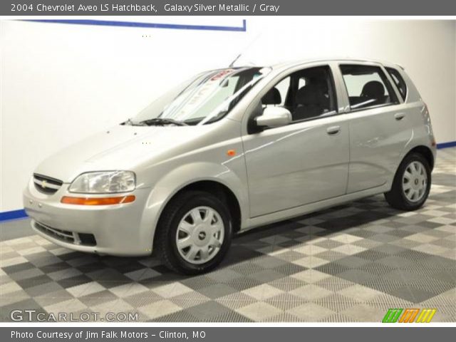 2004 Chevrolet Aveo LS Hatchback in Galaxy Silver Metallic