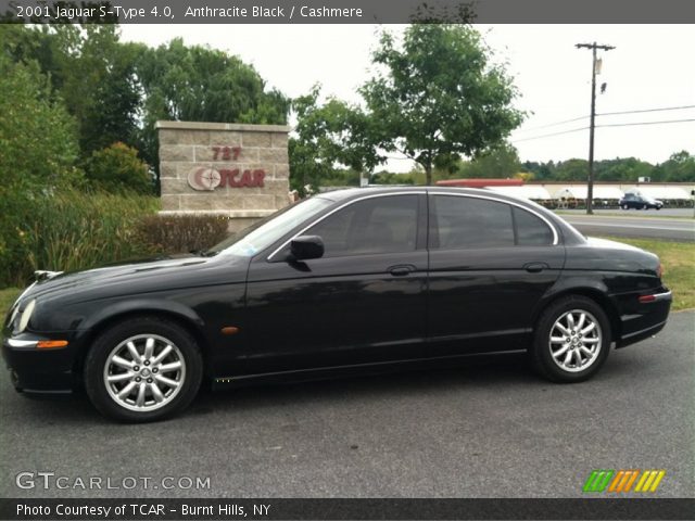 2001 Jaguar S-Type 4.0 in Anthracite Black