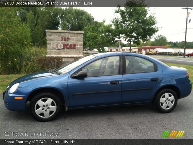 2003 Dodge Neon SE in Atlantic Blue Pearl