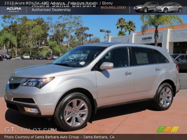 2012 Acura MDX SH-AWD Advance in Palladium Metallic