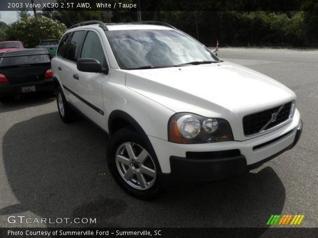 2003 Volvo XC90 2.5T AWD in White