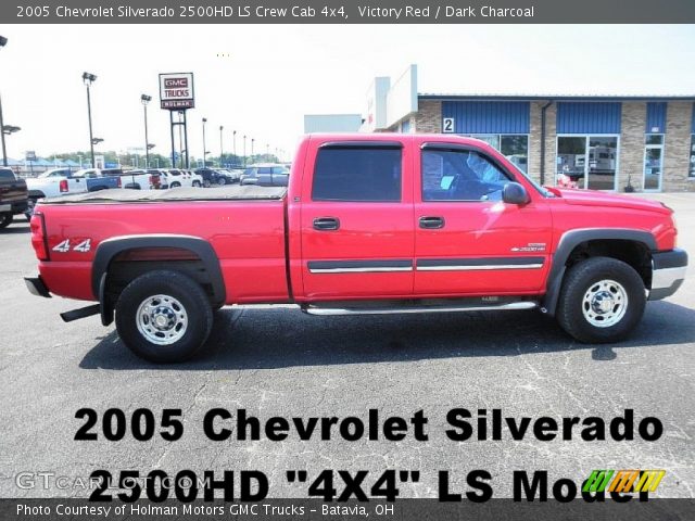 2005 Chevrolet Silverado 2500HD LS Crew Cab 4x4 in Victory Red