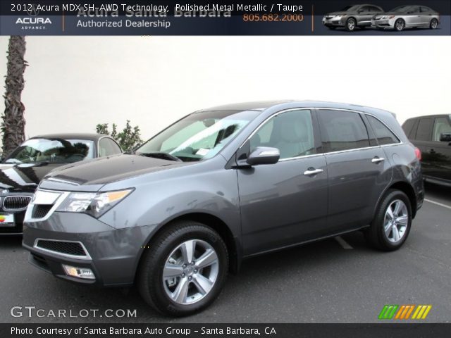 2012 Acura MDX SH-AWD Technology in Polished Metal Metallic