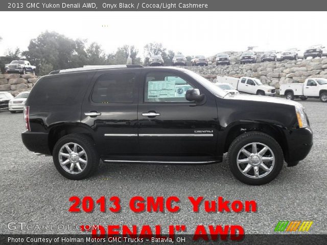 2013 GMC Yukon Denali AWD in Onyx Black