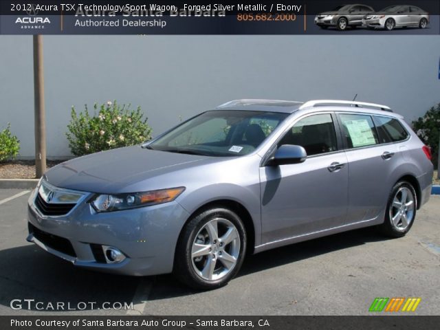 2012 Acura TSX Technology Sport Wagon in Forged Silver Metallic