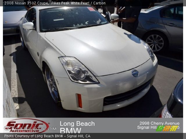2008 Nissan 350Z Coupe in Pikes Peak White Pearl